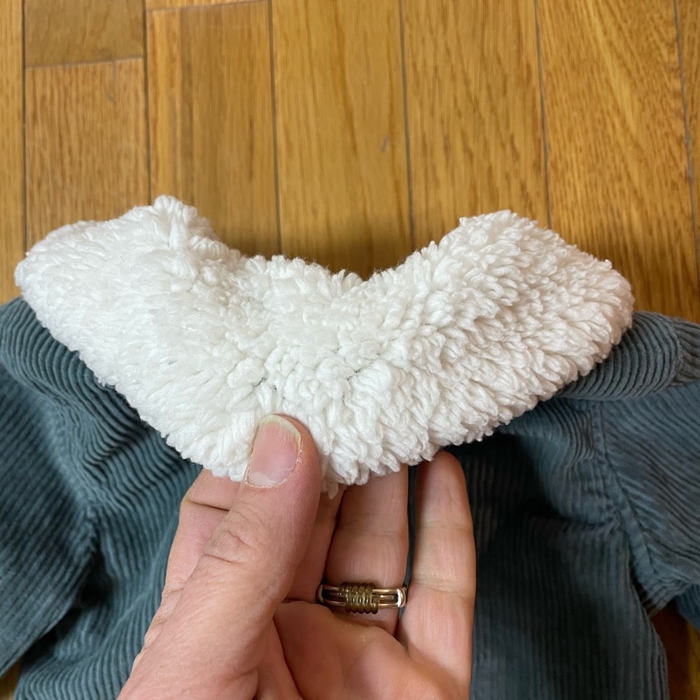 OshKosh B’Gosh baby Corduroy Jacket with White Sherpa Collar‎ 6 month - Picture 7 of 8